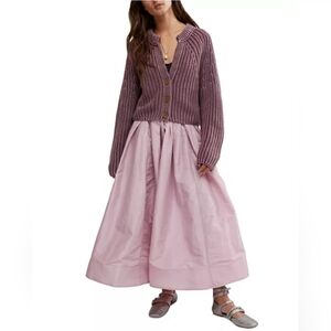 FREE PEOPLE SWEET NOTHING CARDI SWEATER
